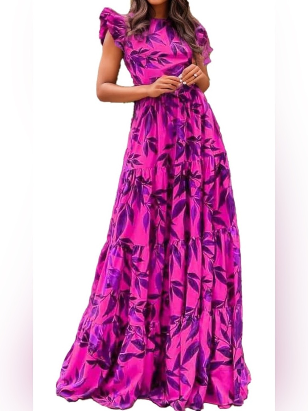 TIAFORD Floral Maxi Dress